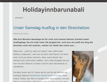 Tablet Screenshot of holidayinnbarunabali.com